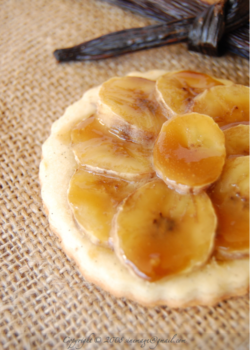 Coconut & Banana Tartelette