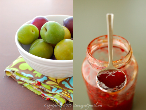 greengage and plum jam