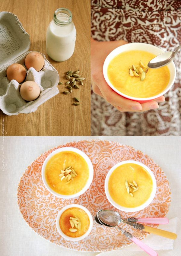 Sinemage custard egg and milk