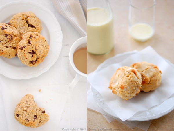 Sinemage Scones with Chocolate and Coconut