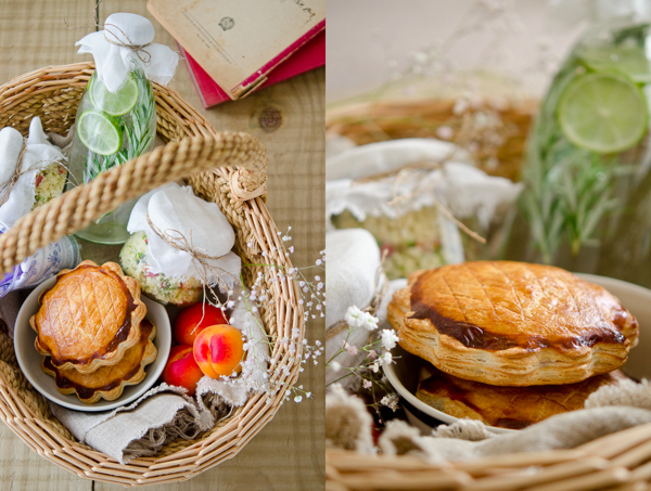 Galettte des Rois & Picnic Hamper © 2011 Viviane Perenyi Galettte des Rois & Picnic Hamper