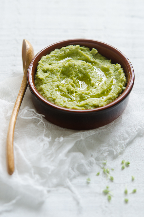 Broad Beans and Garlic Spears Dip | At Down Under | Viviane Perenyi