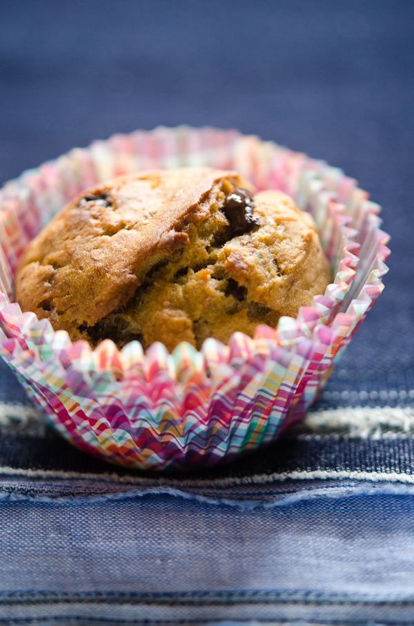 Banana Chocolate Muffins  | At Down Under | Viviane Perenyi