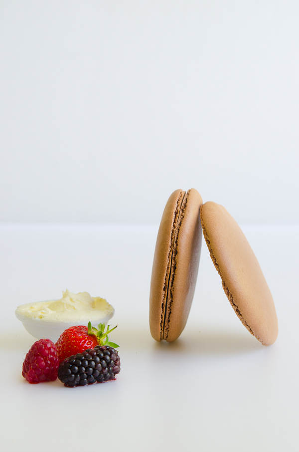 Mixed Berries Mascarpone and Macaron Shells | At Down Under | Viviane Perenyi