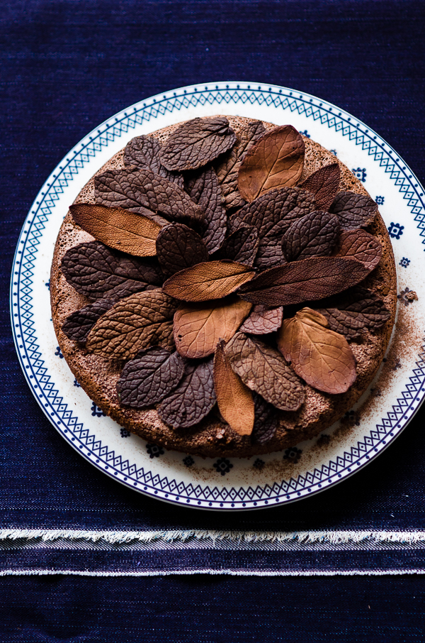 Walnut and Chocolate Cake | At Down Under | Viviane Perenyi