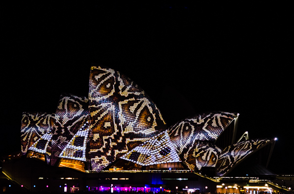 Opera House Sydney Vivid Festival | At Down Under | Viviane Perenyi